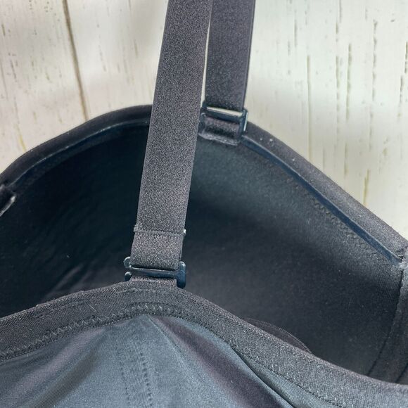 Torrid Curve Push Up Bra Size 40DD Black Convertible Strapless Underwire Lace - Picture 7 of 8